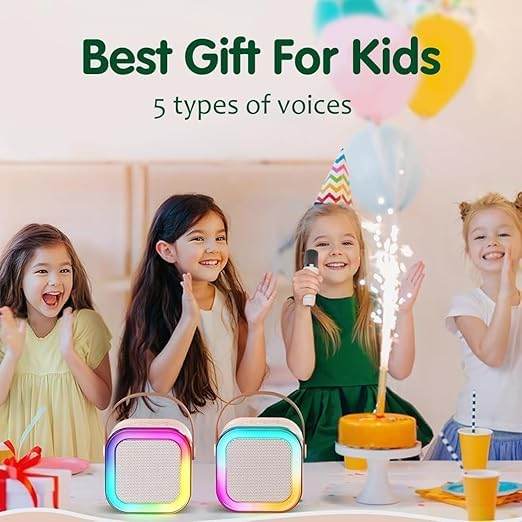 Karaoke Machine for Kids and Adults, Portable Bluetooth Mini Karaoke Microphone - infinityexculsivestore.com