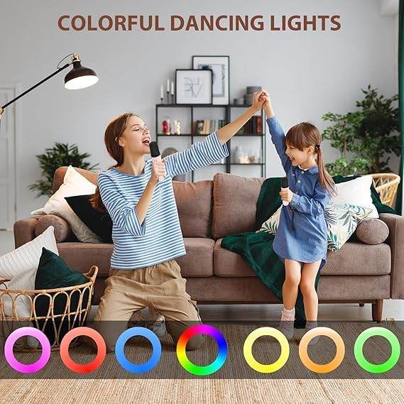 Karaoke Machine for Kids and Adults, Portable Bluetooth Mini Karaoke Microphone - infinityexculsivestore.com