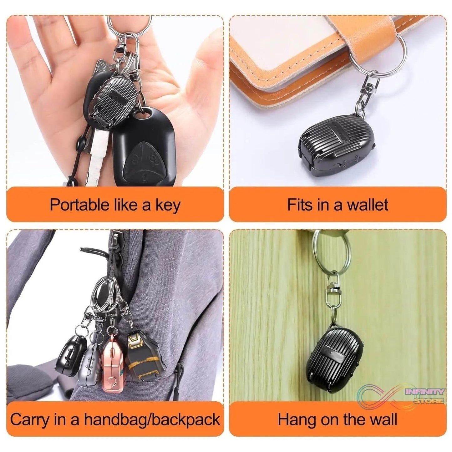 Keychain Nail Clipper | Small Nail Clippers Multicolor (1 Pc) - infinityexculsivestore.com