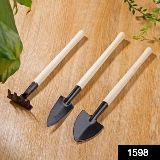 Kid's Garden Tools Set of 3 Pieces (Trowel, Shovel, Rake) - infinityexculsivestore.com