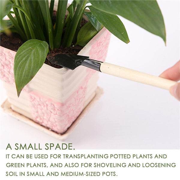 Kid's Garden Tools Set of 3 Pieces (Trowel, Shovel, Rake) - infinityexculsivestore.com