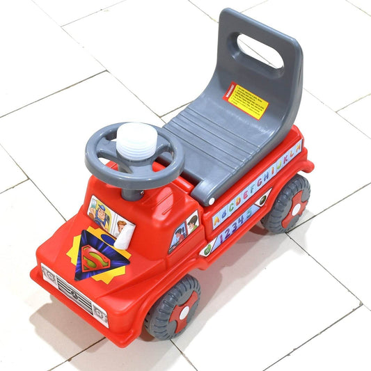 Kids Baby Ride-On Push Car with Musical Horn & Backrest β Perfect Toy for Toddlers - infinityexculsivestore.com