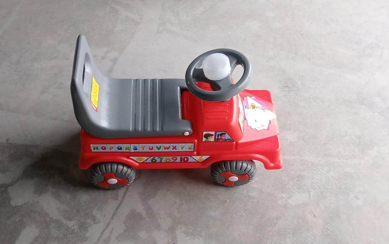 Kids Baby Ride-On Push Car with Musical Horn & Backrest – Perfect Toy for Toddlers - infinityexculsivestore.com