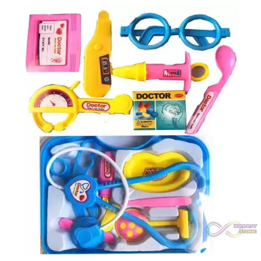 Kids Doctor Set Toy Game Kit for Boys and Girls Collection (Multicolour) - infinityexculsivestore.com
