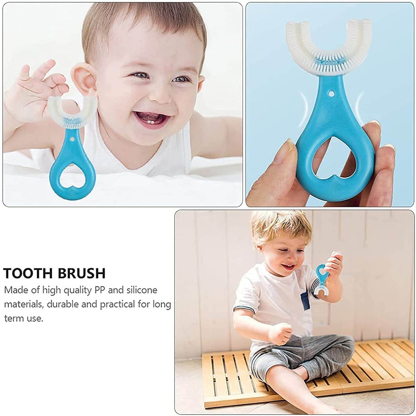 Kids U S Tooth Brush used in all kinds of household bathroom places for washing teeth of kids, toddlers and children’s easily and comfortably. - infinityexculsivestore.com