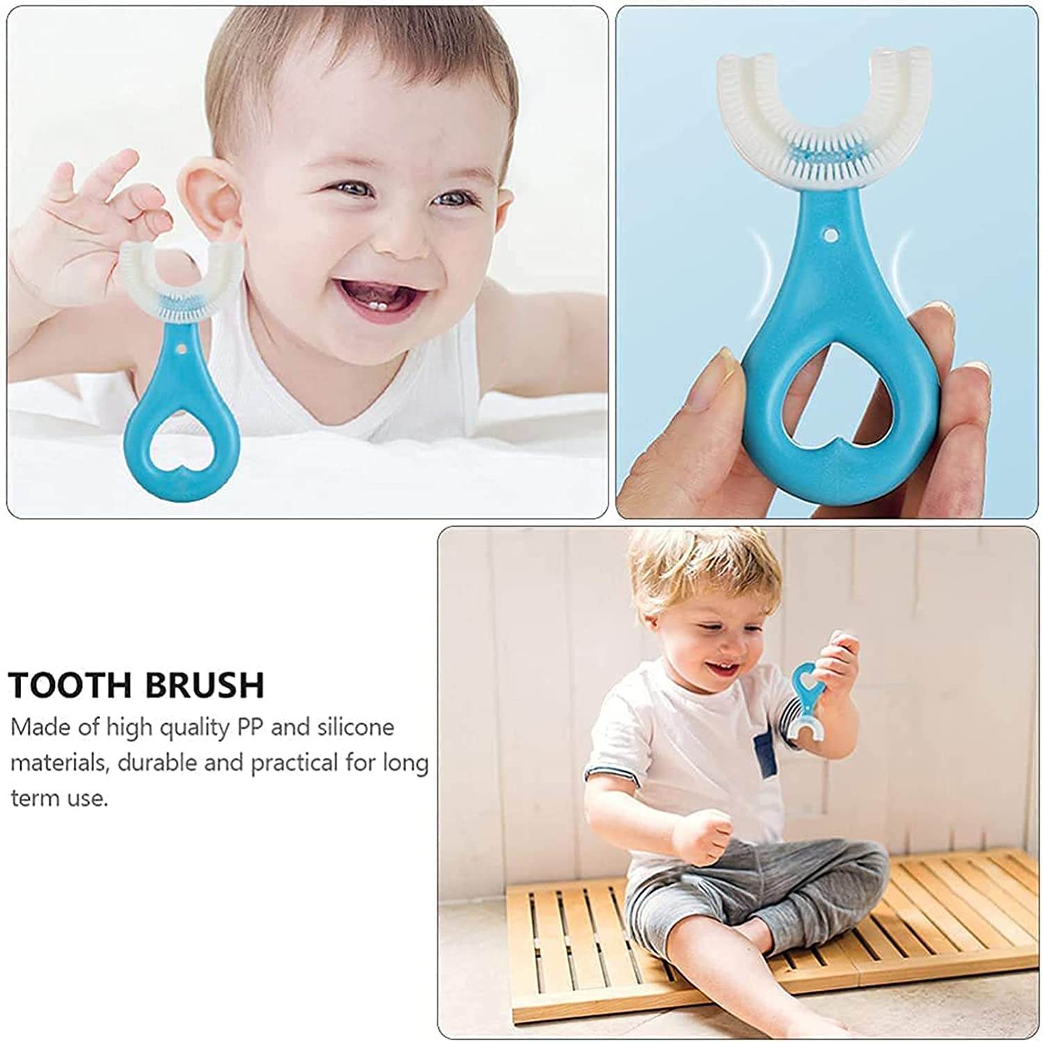 Kids U S Tooth Brush used in all kinds of household bathroom places for washing teeth of kids, toddlers and children’s easily and comfortably. - infinityexculsivestore.com
