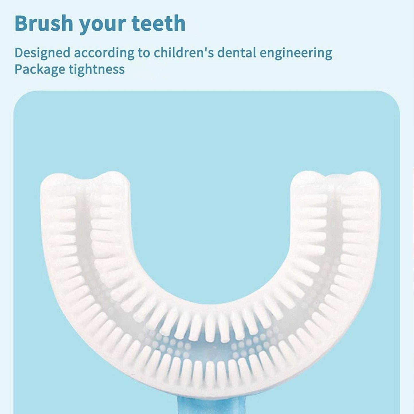 Kids U S Tooth Brush used in all kinds of household bathroom places for washing teeth of kids, toddlers and children’s easily and comfortably. - infinityexculsivestore.com