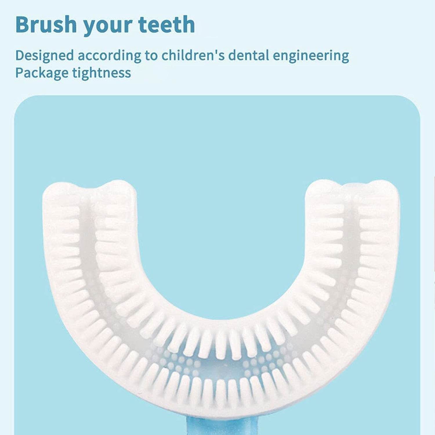 Kids U S Tooth Brush used in all kinds of household bathroom places for washing teeth of kids, toddlers and children’s easily and comfortably. - infinityexculsivestore.com