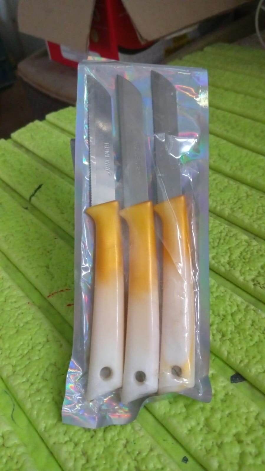 Kitchen Knife with Stainless Steel Blade (1 Pc) - infinityexculsivestore.com