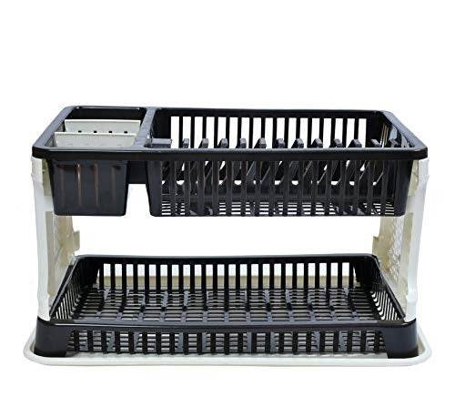 Kitchen Organizer Rack with Water Storing Tray / Dish Rack - infinityexculsivestore.com
