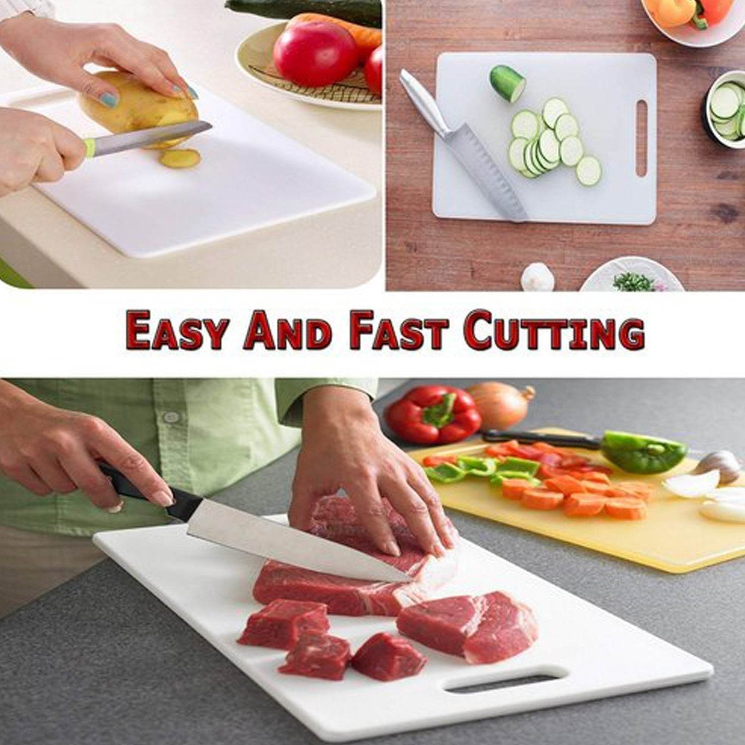 Kitchen Plastic Cutting / Chopping Board - infinityexculsivestore.com