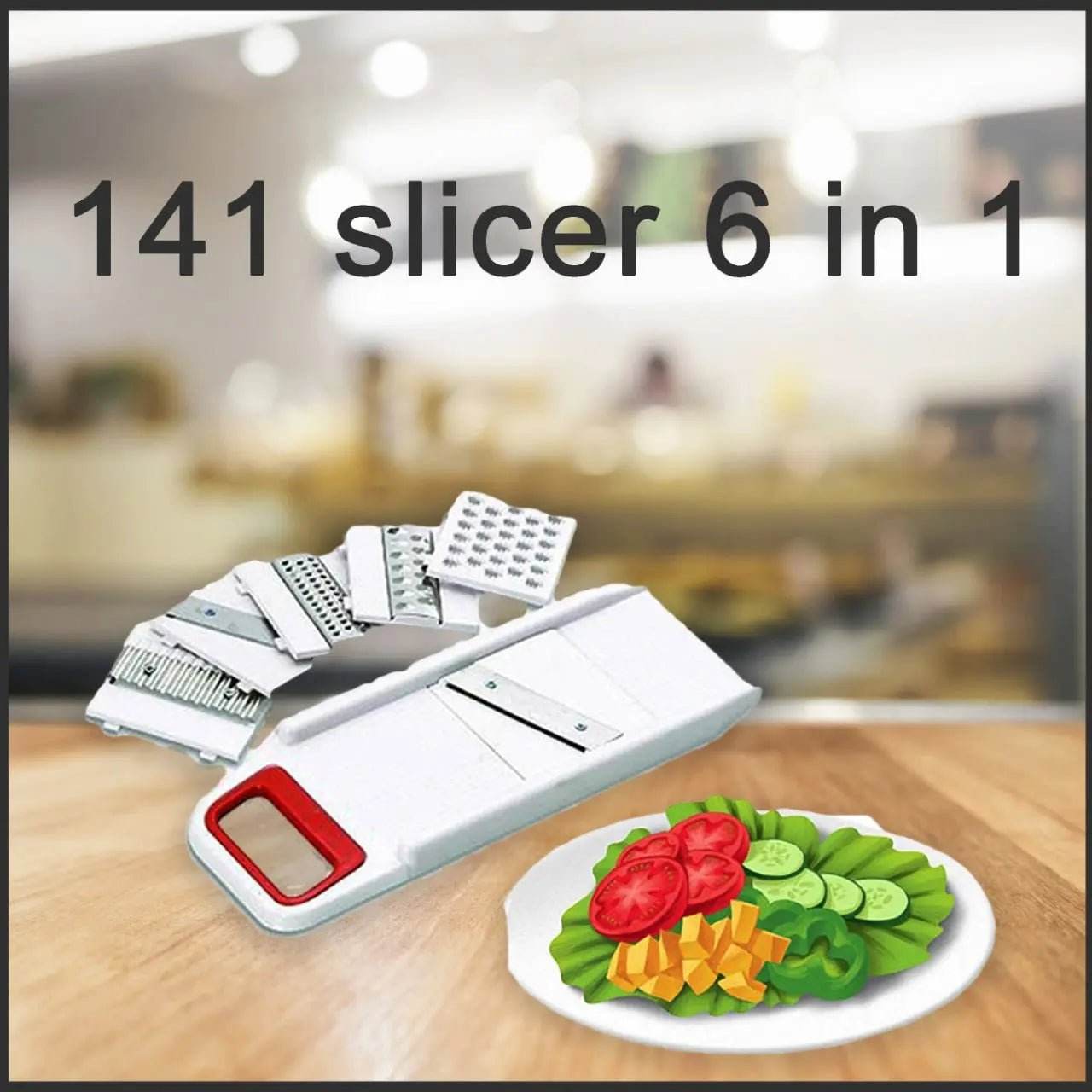 Kitchen Tools - 6 in 1 Multipurpose SLICERS & GRATERS - infinityexculsivestore.com