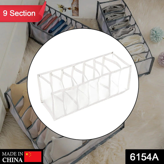 LAUNDRY 9 SECTION BAG WIDELY USED FOR STORING AND MANAGING LAUNDRY CLOTHS AND STUFFS ETC. - infinityexculsivestore.com