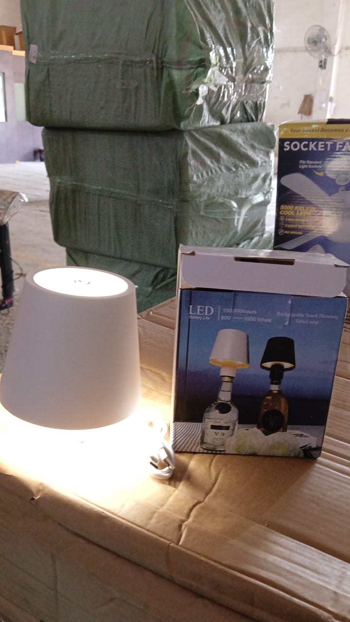 LED Dimmable Bottle Lamp 3 Color Temperature, Wireless Table Lamp for Indoor and Outdoor, USB Rechargeable Bottle Lamp for Family, Restaurant & Bar (1 Pc) - infinityexculsivestore.com