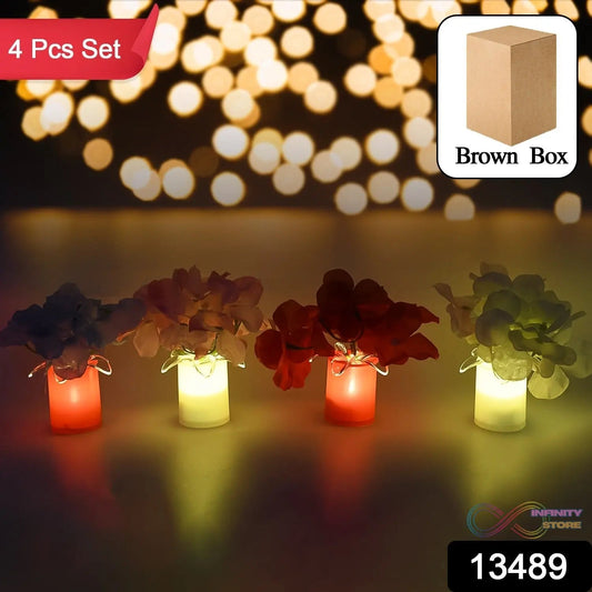 LED Mood Lights Bedroom Interior Decor Lighting (4 pcs Set) - infinityexculsivestore.com