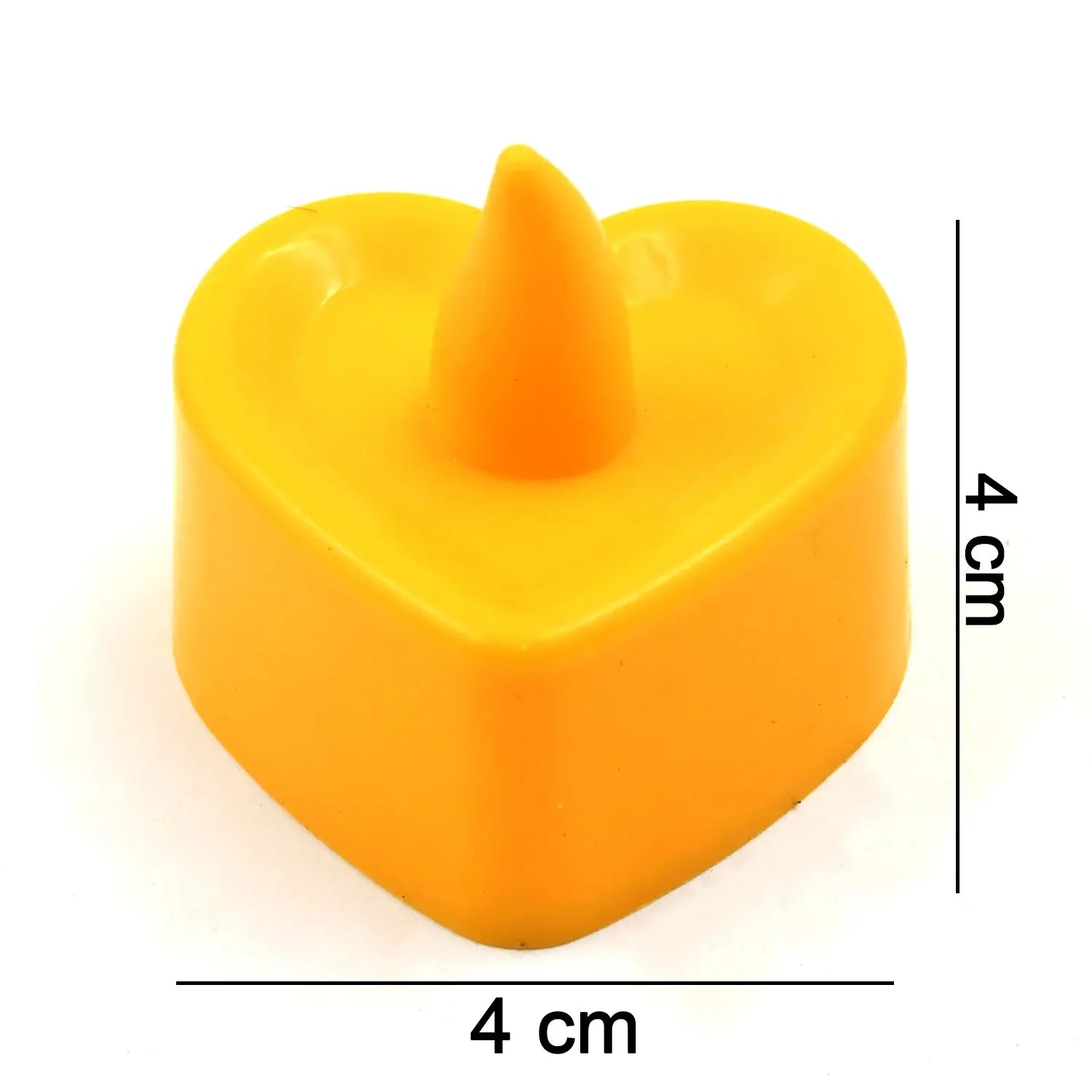 LED Tealights, Smokeless Plastic Decorative Candles (Pack Of 6 / Multicolor) - infinityexculsivestore.com
