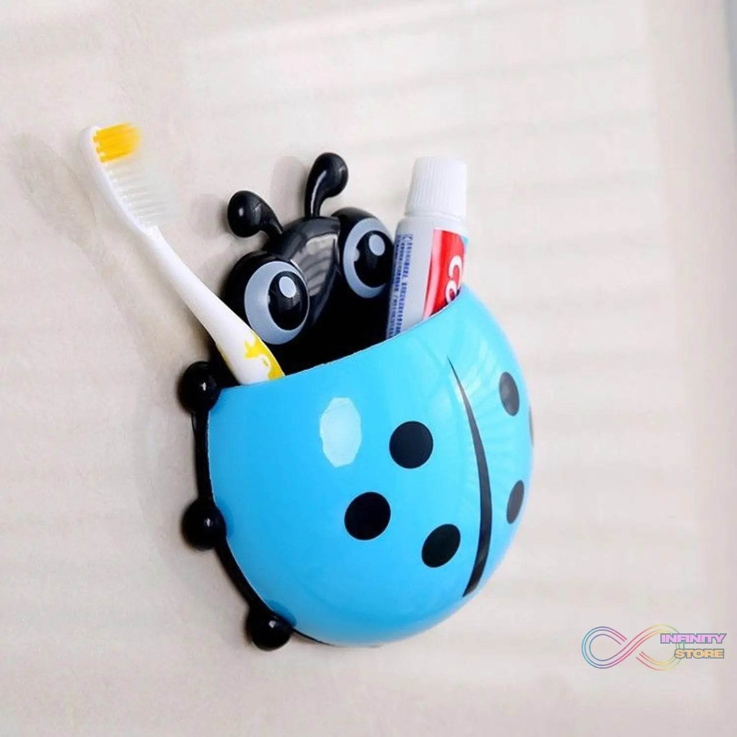 Ladybug Toothbrush Holder (1 Pc) - infinityexculsivestore.com