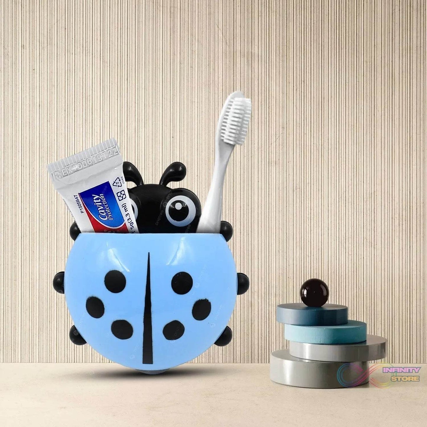 Ladybug Toothbrush Holder (1 Pc) - infinityexculsivestore.com