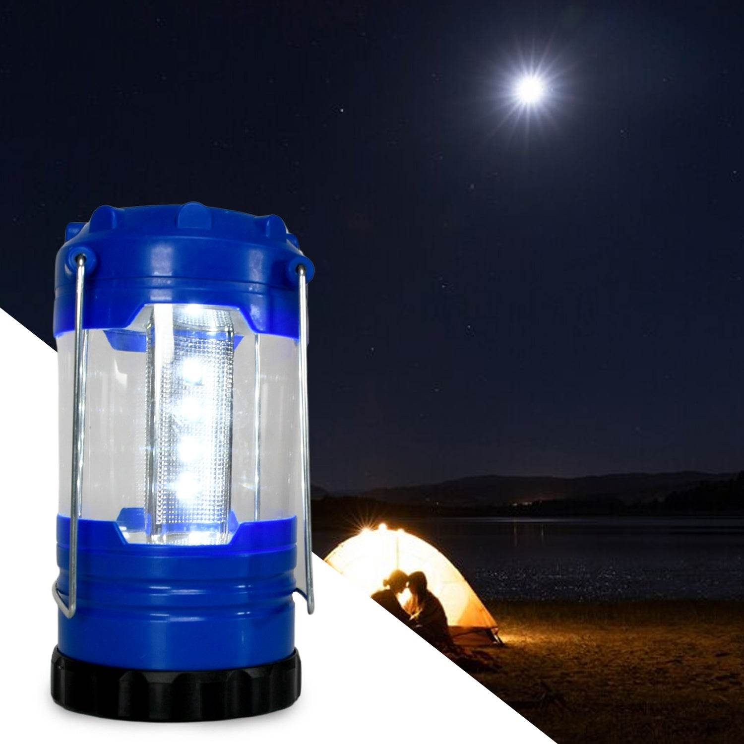 Camping Lanterns, White Light Safe Durable Tent Light Portable and Lightweight for Hiking Night Fishing for Camping, Waterproof Battery, Battery operated Light (Battery Not Included) - infinityexculsivestore.com