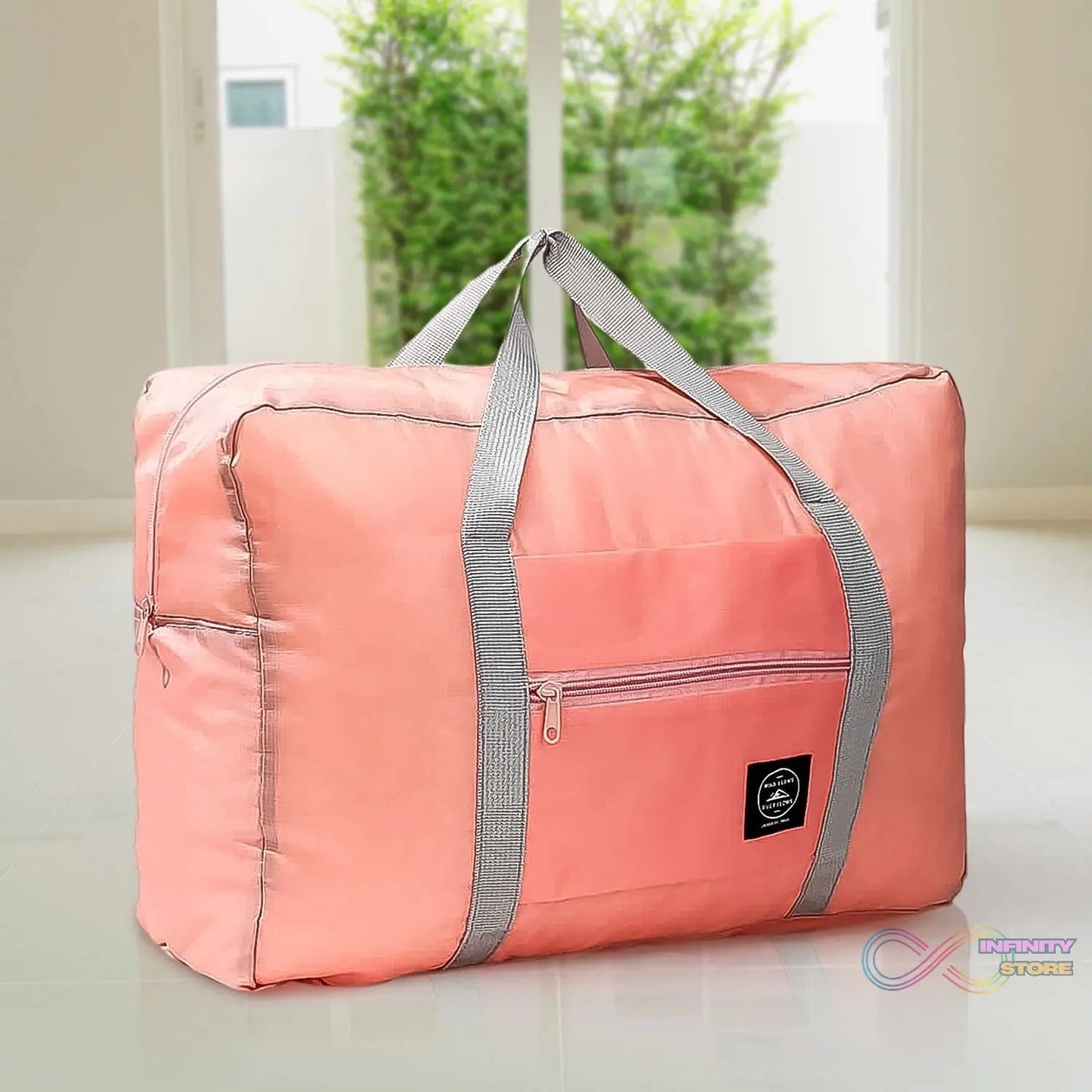 Large Capacity Luggage Bag, Foldable Waterproof Travel Bag (1 Pc / Mix Color) - infinityexculsivestore.com