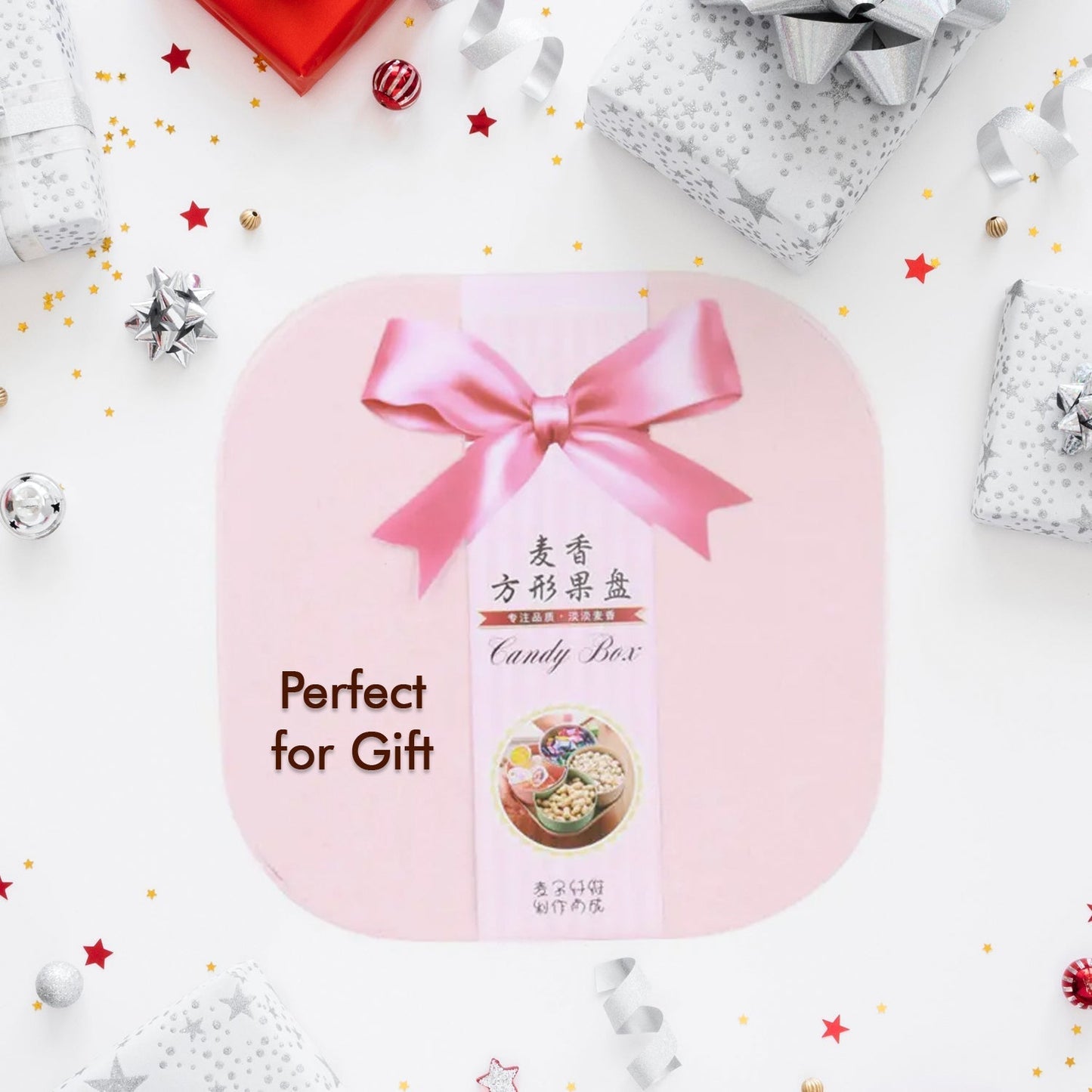 Large Compartment Box | Creative Divided Food Fruit Plate - infinityexculsivestore.com