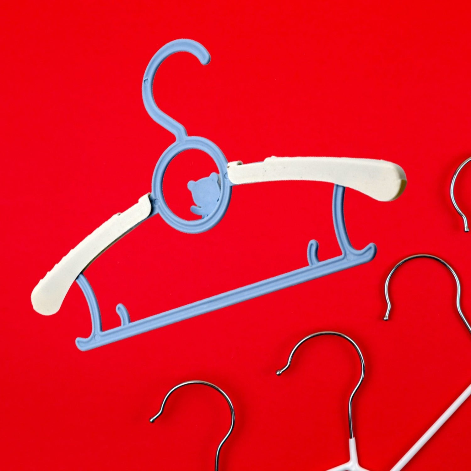 Large Dress Hanger Plastic Adjustable Child, Plastic Hangers Space Saving Lightweight Hangers, for Clothes, Coat, Shirt, Closet Cloth Hangers Ideal (5pc) - infinityexculsivestore.com