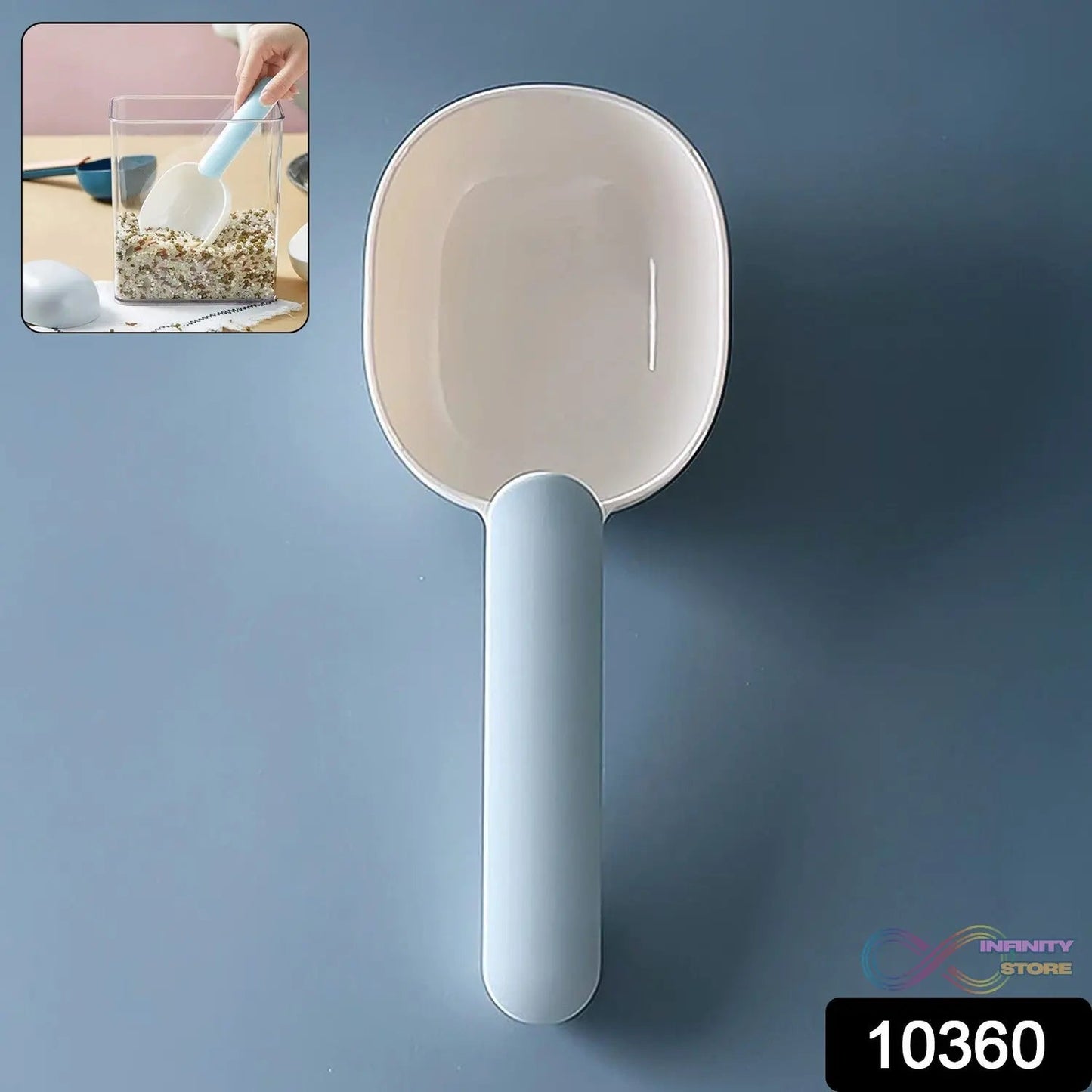 Large Plastic Measuring Spoons Flour Scoops for Home Kitchen (1 Pc) - infinityexculsivestore.com
