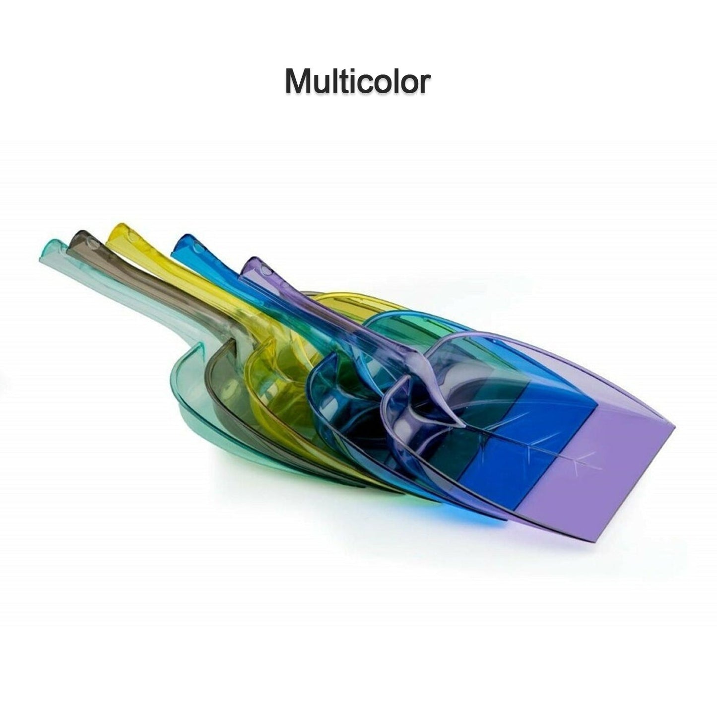 Large Unbreakable Plastic Dustpan with Long Handle for Home and Kitchen (1 Pc) - infinityexculsivestore.com