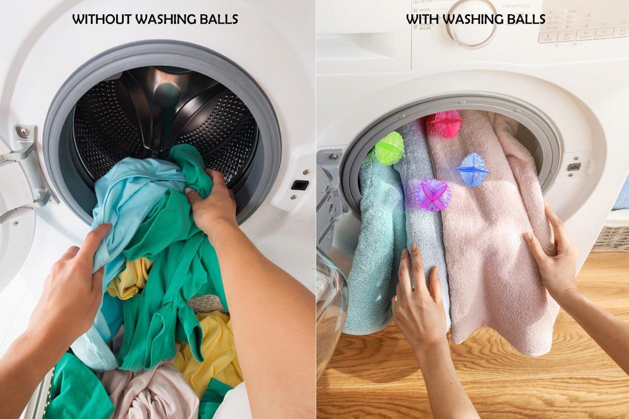 Laundry Washing Ball, Wash Without Detergent (4pcs) - infinityexculsivestore.com