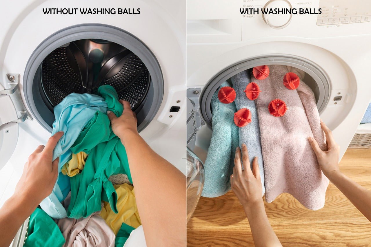 Laundry Washing Ball, Wash Without Detergent (6pcs) - infinityexculsivestore.com