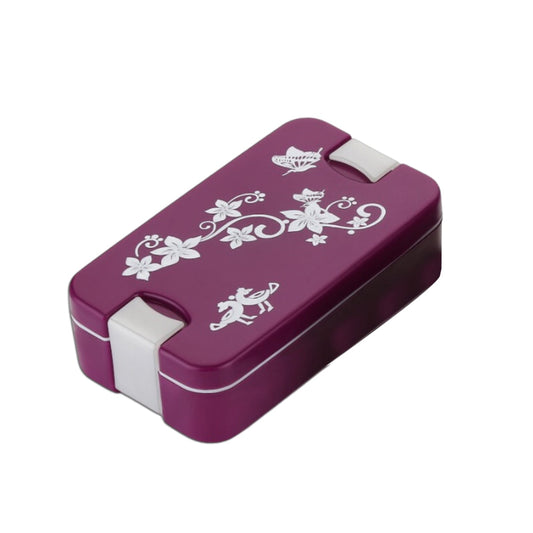 Leak - Proof Airtight Lunch Box with Spoon, 2 Compartments - infinityexculsivestore.com