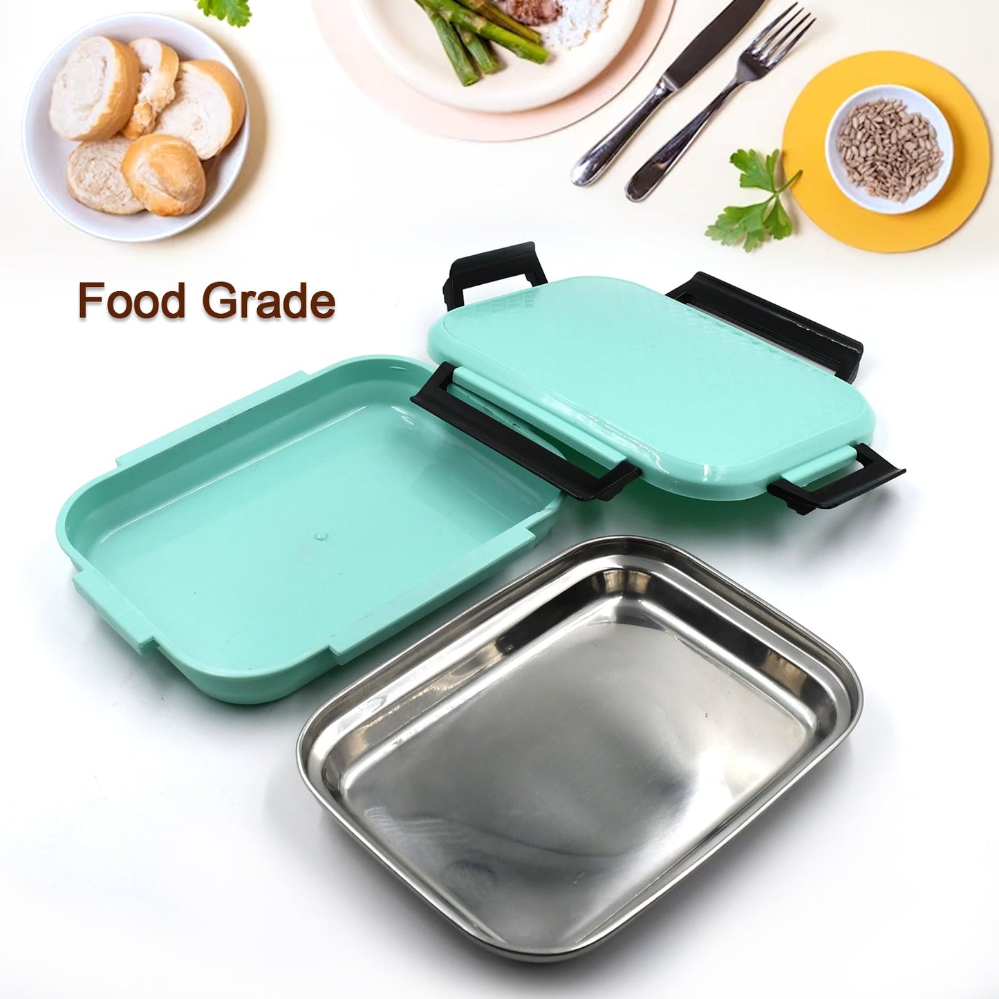 Leakproof Lunch Box Set: School & Outdoor Meals (Insulated) - infinityexculsivestore.com