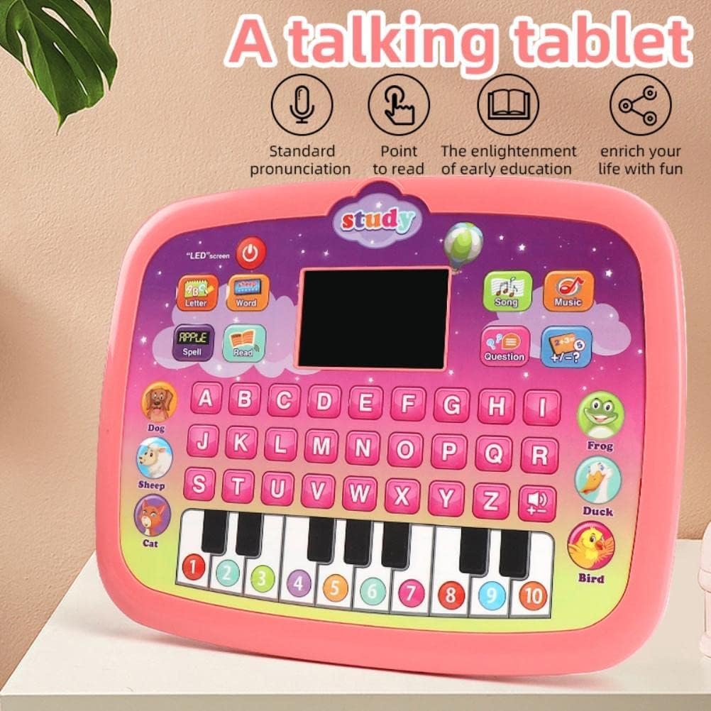 Learning Educational Computer Kids Piano Laptop with LED Screen & Music - infinityexculsivestore.com