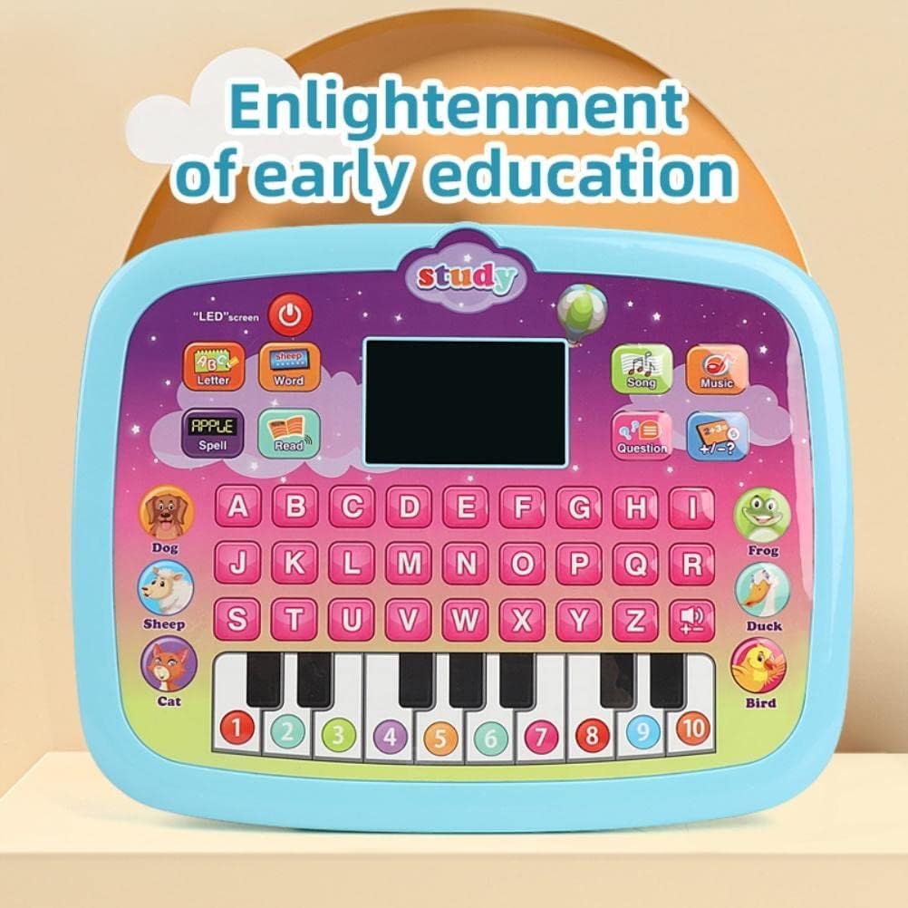 Learning Educational Computer Kids Piano Laptop with LED Screen & Music - infinityexculsivestore.com