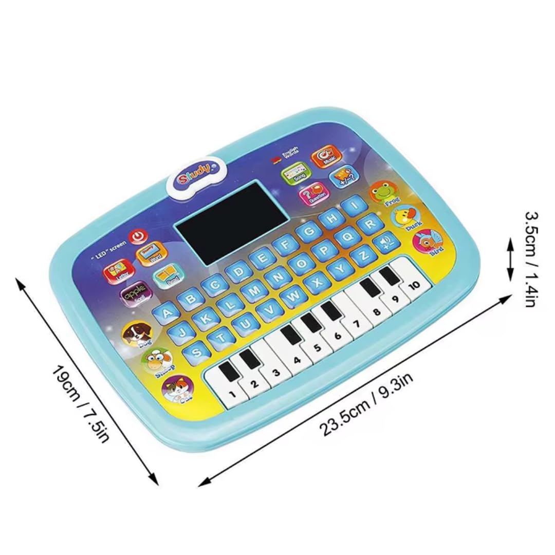 Learning Educational Computer Kids Piano Laptop with LED Screen & Music - infinityexculsivestore.com