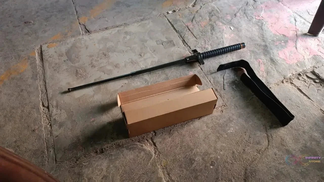 Lightweight Folding Walking Sticks with Nylon Bag Cover (76 Cm) - infinityexculsivestore.com