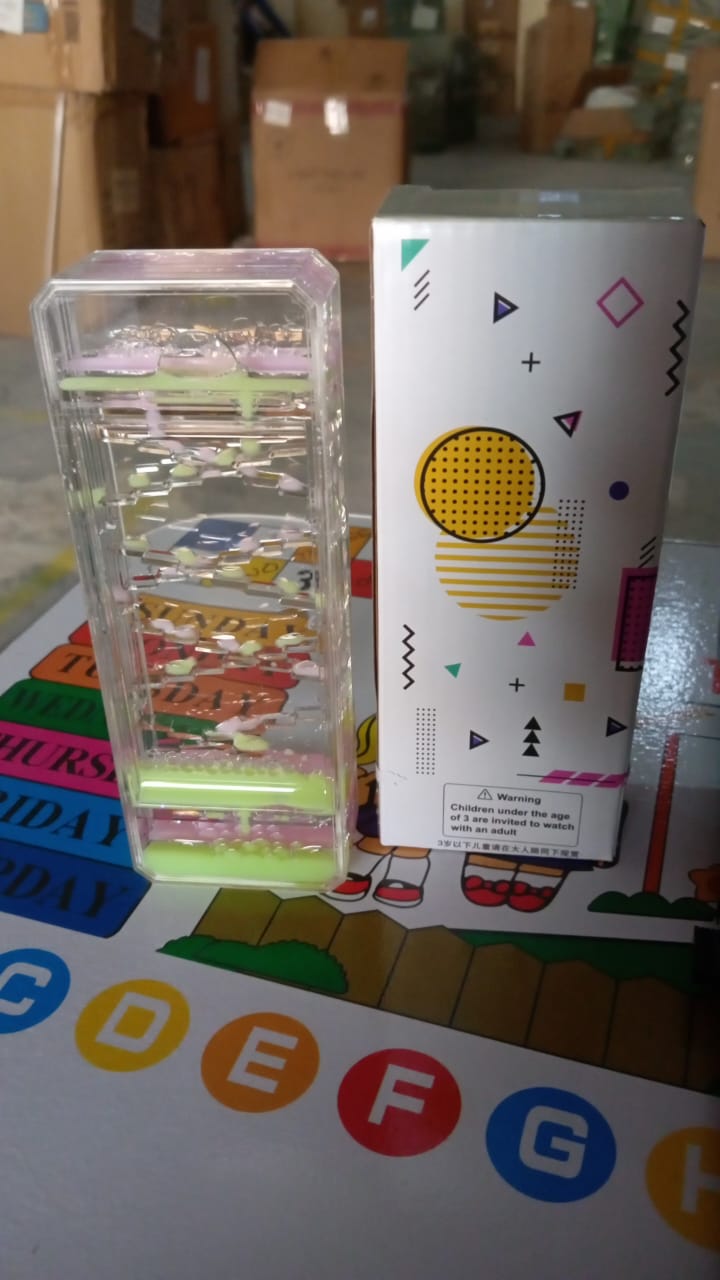 Liquid Floating Timer Motion Visual Clock Timer (1 Pc / Multi Color) - infinityexculsivestore.com