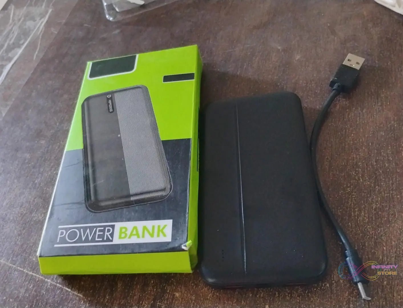 Lithium - Polymer, 2 USB Output, Power Bank, 10000mAh (1 Pc) - infinityexculsivestore.com