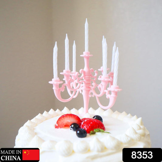 Luxury Birthday Candle Set | Elegant Cake Toppers & Holders for Parties and Proposals - infinityexculsivestore.com