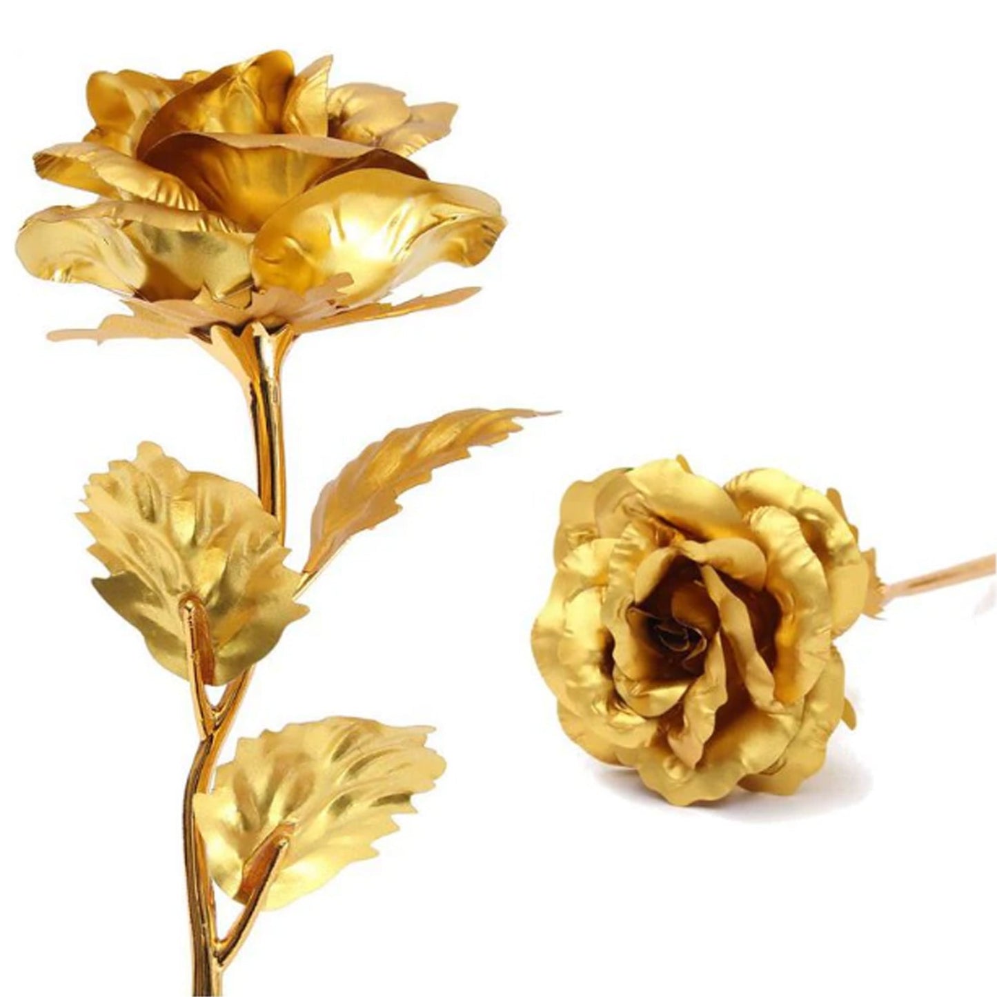 Luxury Decorative Gold Plated Artificial Golden Rose with Premium Box - infinityexculsivestore.com