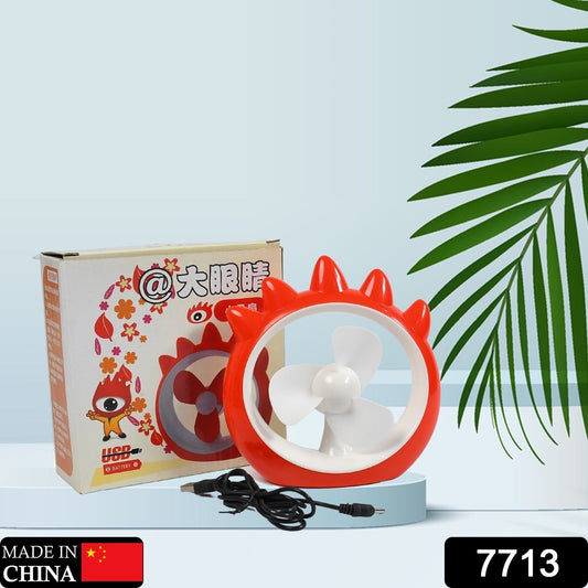 MINI DESKTOP FAN RECHARGEABLE TABLE FAN HANDHELD FAN USB FAN DESK FAN COOLING FAN FOR HOME , OFFICE , CAR, & MULTI USE FAN (Battery Not Include) - infinityexculsivestore.com