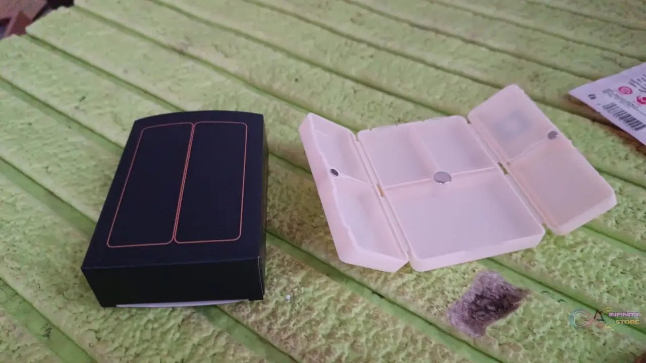 Magnetic Pill Organizer, 7 Compartments Portable Pill Case (1 Pc) - infinityexculsivestore.com
