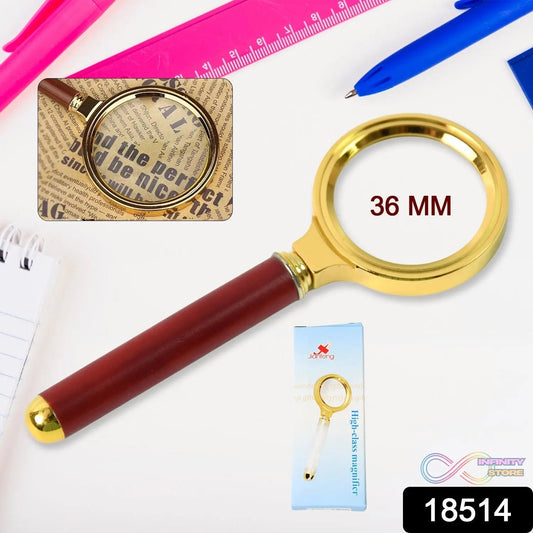 Magnifying Glass Handheld Magnifier (36 MM / 1 Pc) - infinityexculsivestore.com