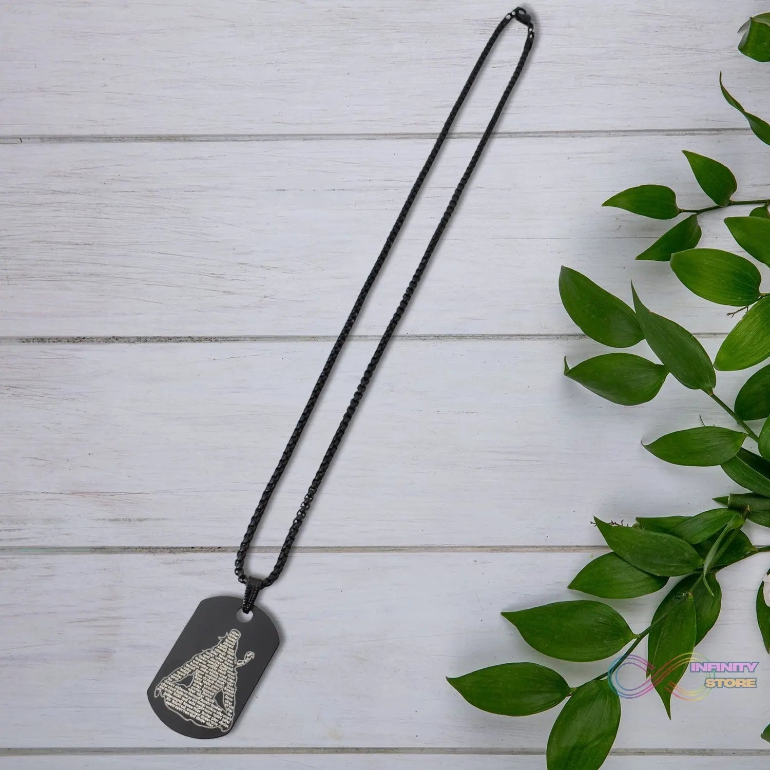 Mahadev Locket With Chain (1 Pc) - infinityexculsivestore.com