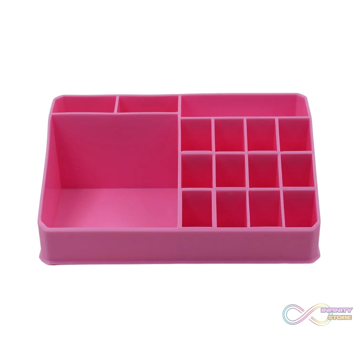 Makeup Organiser Cosmetic Makeup Lipstick Storage Box with Drawer Plastic Case Holder Skin Care Products (1 Pc) - infinityexculsivestore.com