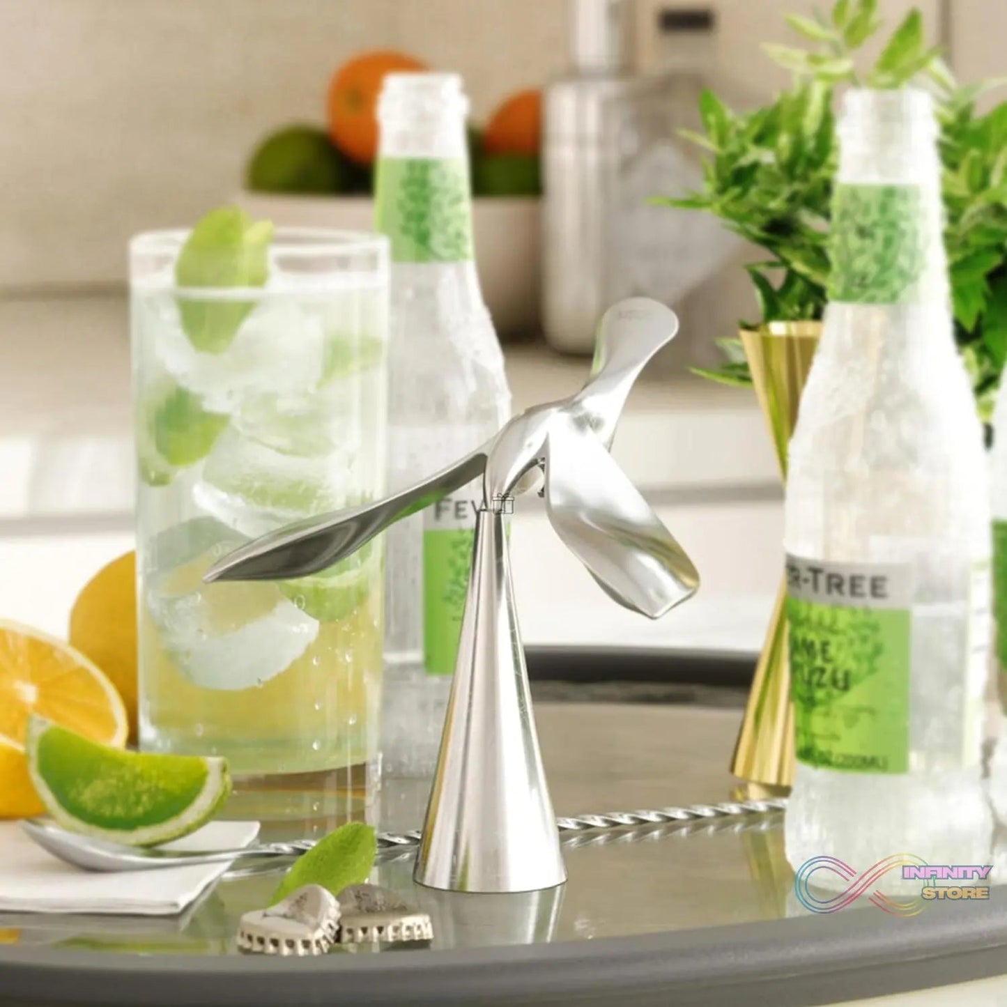 Manual Bottle Opener Bird Shaped Tumbler Balance toy Also (1 Pc) - infinityexculsivestore.com
