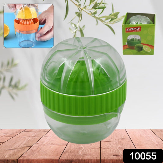 Manual Drink Orange Lemon Citrus Lime Fruit Juice Juicer Squeezer, BPA Free, Press & Pourer With Lid Plastic ManualΒ (1 Pc) - infinityexculsivestore.com