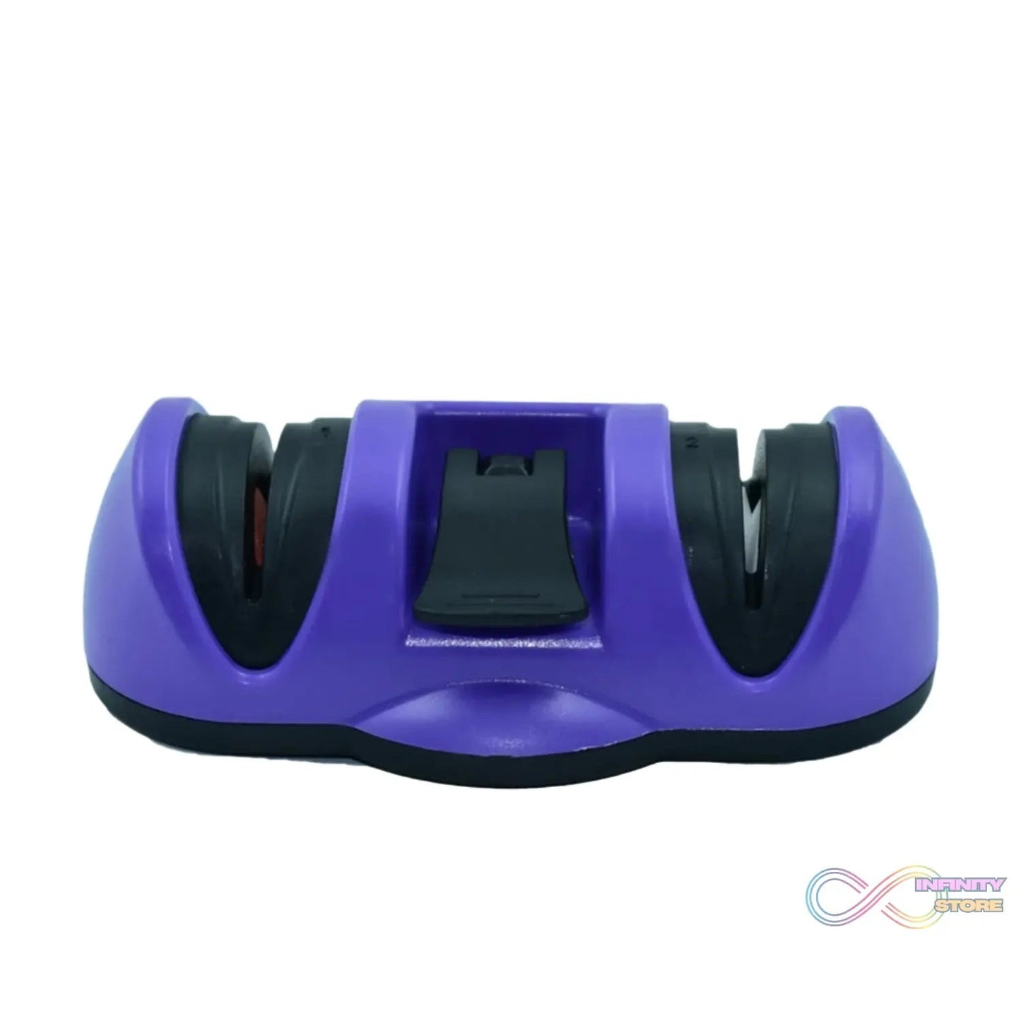 Manual Knife Sharpener 2 Stage Sharpening Tool for Ceramic Knife and Steel Knives - infinityexculsivestore.com