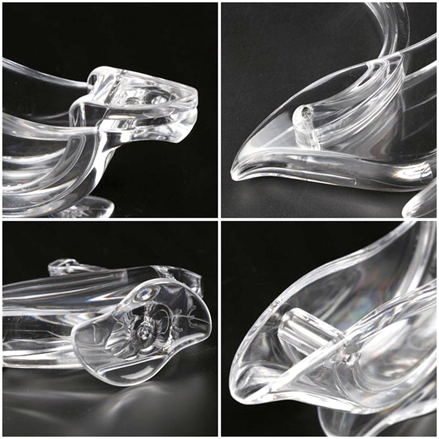 Manual Lemon Slice Squeezer - Portable Transparent Fruit Juicer, Bird - Shaped Hand Juicer for Orange, Lemon & Lime (Color Box) - infinityexculsivestore.com