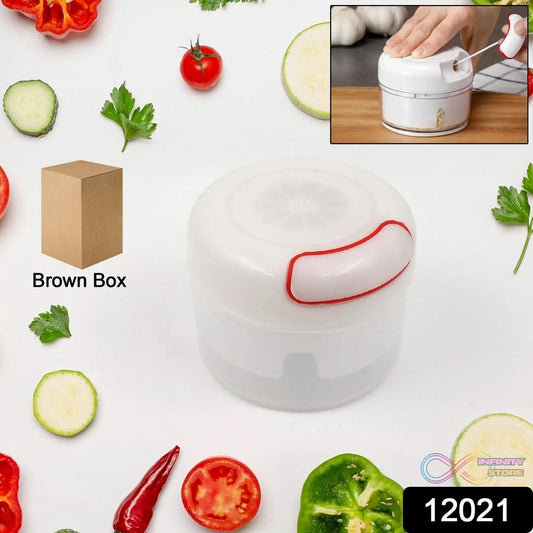 Manual Mini Food Processor Vegetable Chopper Hand Pull String Onion Chopper (1 Pc) - infinityexculsivestore.com